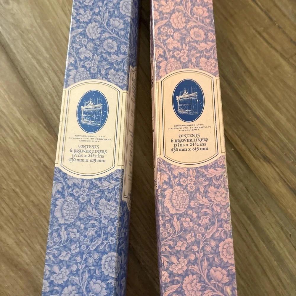 Floriss Fragrant Drawer‎ Liners Vtg 6 Drawer Liners 17